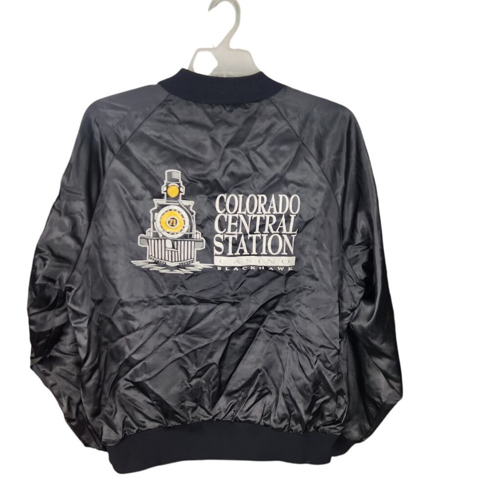 Vintage 80s Railroad Nylon jacket men's large